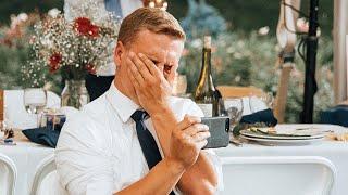 Brother Sobs While Videotaping Sisters Father-Daughter Dance at Wedding