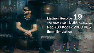 THE MATRIX 5 RETURN LOOK DAVINCI RESOLVE 19 Free Download