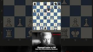 Emanuel Lasker Announces A Checkmate With A Pawn