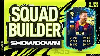 Fifa 21 Squad Builder Showdown TEAM OF THE SEASON MESSI