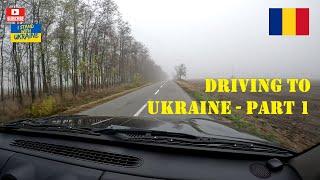 Delivering aid to #Ukraine - Driving from Bucharest - Romania - Part 1   