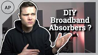 How to make inexpensive DIY Broadband Absorbers  65$