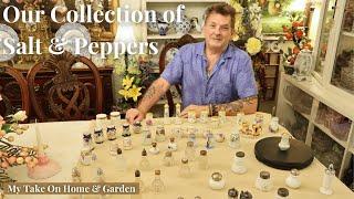 Our Collection of Antique & Vintage Salt & Pepper Shakers  Porcelain EAPG Milk Glass