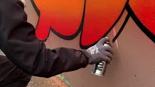 Perfect OUTLINE  graffiti tutorial 