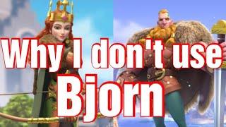 Why Dont I use Bjorn for kvk 1