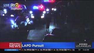 Police apprehend reckless driving suspect following pursuit through South LA