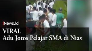 Video Viral 2 Kelompok Pelajar SMA Berkelahi di Nias
