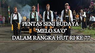 PENTAS SENI BUDAYA MELO SAO DESA WOLOEDE