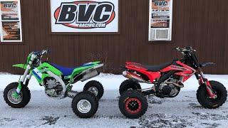 KX450F VS CRF450R  3 Wheeler?  Modern trike conversion kawasaki kx 450f BVC Trikes