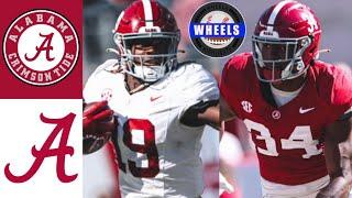 Alabama Football Spring Game 2024 Highlights  Alabama Football A Day  College Football Highlights