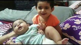 Ayra Yash Cute Playing with Brother Junior Yash  Rocking Star Yash Daughter and Son New Video