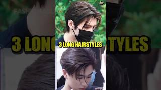 3 Long Hair Hairstyles  #shorts #hairstyle #mensfashion