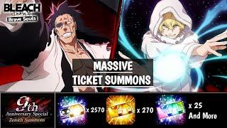 MASSIVE 9TH ANNIVERSARY TICKET SUMMONS  CAN WE GET THEM THROUGH THE TICKETS?  BLEACH BRAVE SOULS