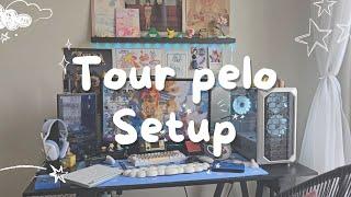 Limpando meu setup + tour detalhado  Cozy Setup tour