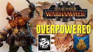 The Thunderbarge Is Next Level OP Cathay vs Dwarfs - Total War Warhammer 3