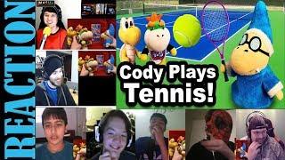SML Movie Cody Plays Tennis REACTIONS MASHUP