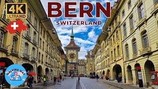 Bern Switzerland Walking Tour - 4K 60fps with Captions