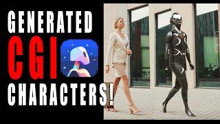 Generating CGI Characters with AI Wonder Studio Test and Review