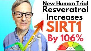 Resveratrol Increases SIRT1 Activity 106% In Human Trial