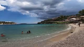 Loutraki Beach - Crete Greece - fine sand and crystal clear shallow waters