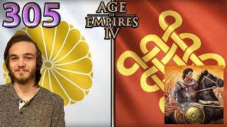 Schwere Nahkampfinfranterie - Wam01 Japaner vs mYi.ZertoN Chinesen - Age of Empires 4 - Cast 305