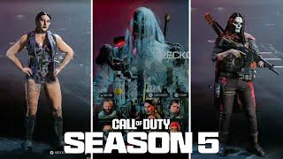 NEW Season 5 Battle Pass EARLY GAMEPLAY SHOWCASE Tier 100 Blackcell & MORE - Modern Warfare 3