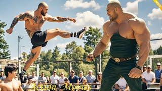 2024 Arena Kung Fu Movie Enemy mocks Chinese kung fu in the ring but is defeated by Shaolin heir.