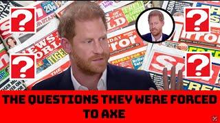 WHAT HARRY REFUSED TO ANSWER & MORE - LATEST NEWS #princeharry #royal #meghan