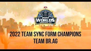 2022 Worlds Opening Ceremony  Team Sync Forms Champions