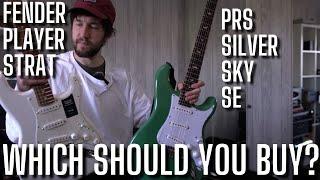 PRS Silver Sky SE vs Fender Player Strat - Which is Better?