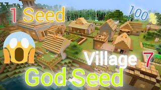 top 7 village in one craft world seed craft world seeds