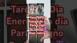 Tarot do dia Câncer ️ #tarot #tarotcancer #tarotdiario #shorts