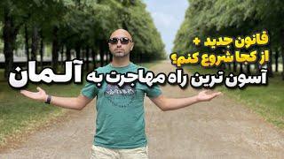 قانون جدید و ویژه مهاجرت آلمان + جدول امتیازات + نقشه راه