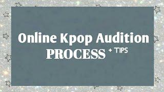 Know the process of Kpop Online Audition +tips  What happens in the 2nd & final round  Its Ohu