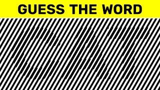 Guess the Hidden Word and Number  ILLUSION TEST