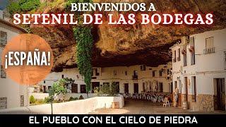 Setenil de las Bodegas El Pueblo de España incrustado en las Rocas
