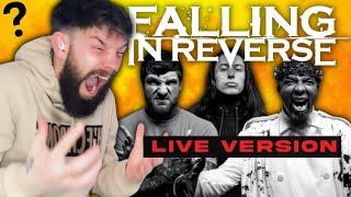 THE LIVE VERSION  Falling In Reverse Tech N9ne Alex Terrible - Ronald LIVE  REACTION