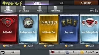 Injustice Gods Among Us  50 Gold Pack Openings