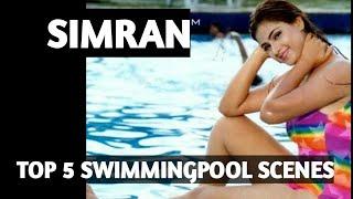 Simran   Top 5    SwimSuit Scenes First Time Ever