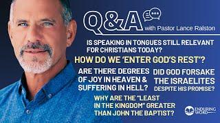 Is 𝙎𝙥𝙚𝙖𝙠𝙞𝙣𝙜 𝙄𝙣 𝙏𝙤𝙣𝙜𝙪𝙚𝙨 Still Relevant Today? Live Q&A June 27 w Pastor Lance Ralston