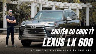 Đánh giá Lexus LX 600 Tất tần tật là dành cho Ông chủ XEHAY.VN