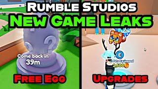  FREE EGG UPGRADES AND MORE - RUMBLE STUDIOS NEW GAME LEAKS