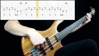 Talking Heads - Psycho Killer Bass Cover Play Along Tabs In Video