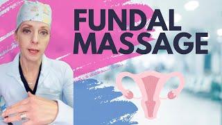 Did a nurse massage your uterus after you delivered?