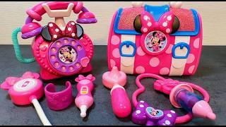 8 Minutes Satisfying with Unboxing Minnie Mouse Toys Collection and Hello Kitty Laptop  ASMR Video