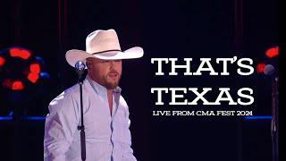 Cody Johnson - Thats Texas Live from CMA Fest 2024
