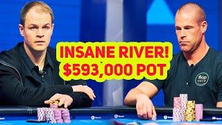 Andrew Robl Hits Crazy River Card vs Patrik Antonius in $593000 Cash Game Pot