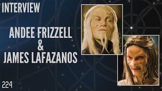 224 Andee Frizzell and James Lafazanos Wraith in Stargate Atlantis Interview