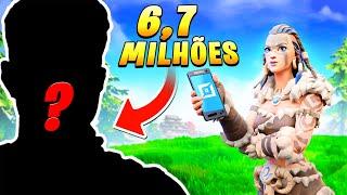 UM YOUTUBER FAMOSO ME DESAFIOU PRA UM BUILD BATTLE NO FORTNITE