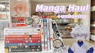 Manga Haul + Unboxing  April 
